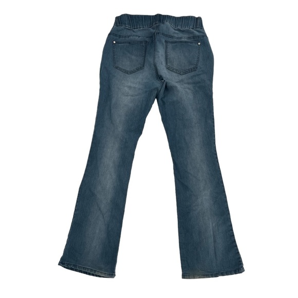 Diego Rein Elastic Waistband Pull On Wide Leg Jeans Size Medium Women’s - Picture 3 of 5